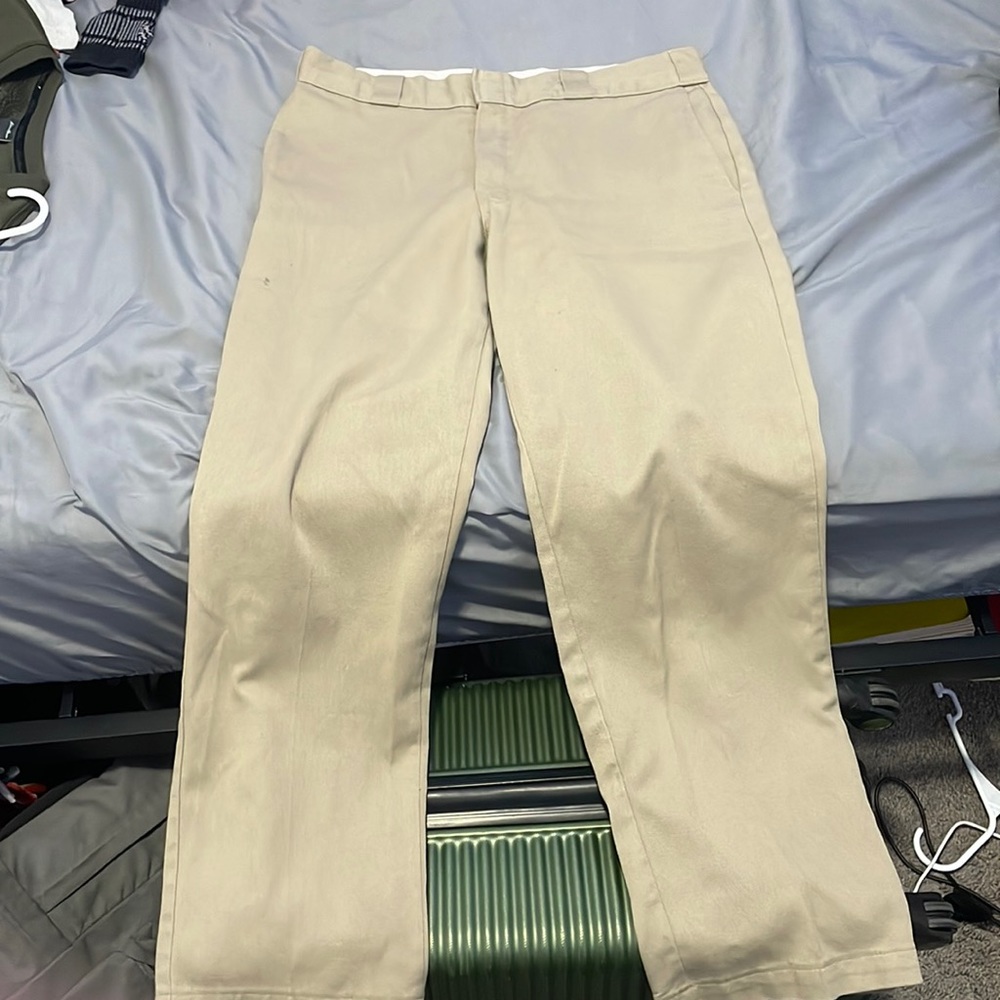 Dickies Original 874® Work Pants, Khaki, Size 32
